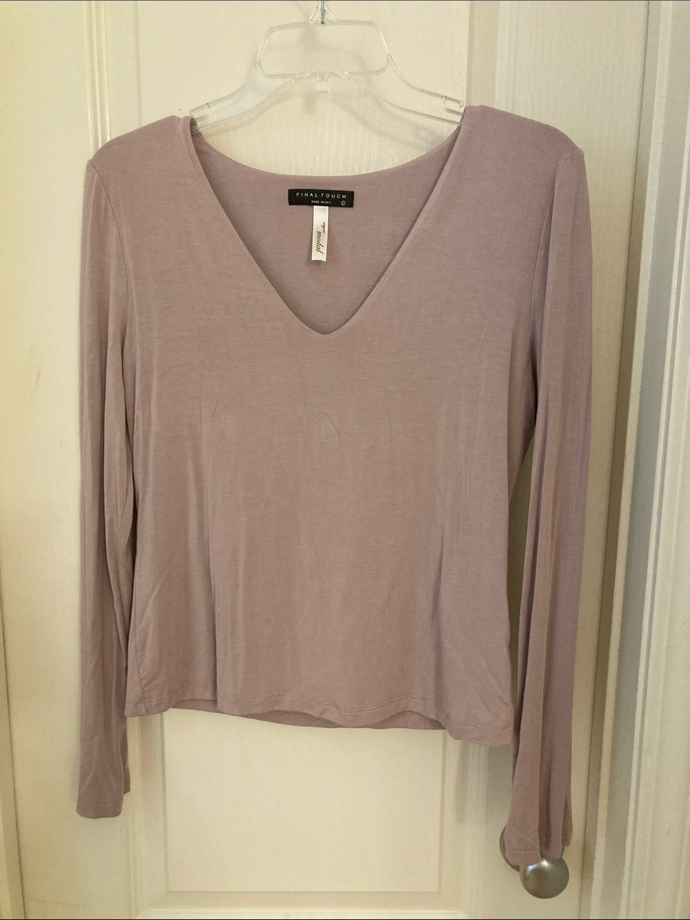 Lavender Long Sleeve Shirt